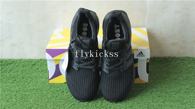 Real Boost Adidas Ultra Boost 4.0 Triple Black BB6166